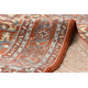 Covor de lana LEGEND 468 10 GB300 OSTA - Ornament, cadru, exclusiv rosu / bej