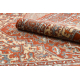Wool Carpet LEGEND 468 10 GB300 OSTA - Γραμμές, αποκλειστική κόκκινο / μπεζ