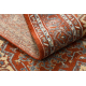 Wool Carpet LEGEND 468 10 GB300 OSTA - Γραμμές, αποκλειστική κόκκινο / μπεζ
