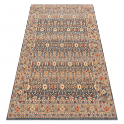 Wool Carpet LEGEND 468 12 GB500 OSTA - Γραμμές, αποκλειστική μπεζ / γκρι