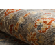 Covor de lana LEGEND 468 12 GB500 OSTA - Ornament, cadru, exclusiv bej / gri