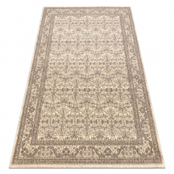 Wool Carpet LEGEND 468 12 GB620 OSTA - Γραμμές, αποκλειστική μπεζ / καφέ