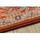 Wollteppich LEGEND 468 12 GB300 OSTA - Ornament, Rahmen exklusiv rot / beige