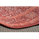 Tappeto in lana ANTIGUA 518 74 KA300 OSTA - Fiori, struttura, tessitura piatta rosso 