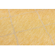 Teppich SISAL PATIO 3075 flach gewebt gelb / beige - ZWEITKLASSIGES PRODUKT