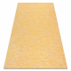 Teppich SISAL PATIO 3075 flach gewebt gelb / beige - ZWEITKLASSIGES PRODUKT