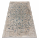 Tapis en laine ANTIGUA 518 75 JK100 OSTA - Fleurs, vintage, tissé à plat beige