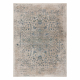 Wool carpet ANTIGUA 518 75 JK100 OSTA - Flowers, vintage, flat-woven beige