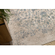 Wool carpet ANTIGUA 518 75 JK100 OSTA - Flowers, vintage, flat-woven beige