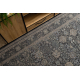 Вунени тепих ANTIGUA 518 74 KD900 OSTA - Цвеће, рам, равно ткано bēšs / црна