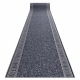 Alfombra de pasillo con refuerzo de goma GREK griego, antideslizante gris