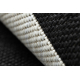 Teppich FLAT 48644/690 SISAL, Streifen - ZWEITKLASSIGES PRODUKT