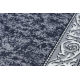Runner anti-slip ROMANTIC gum Ornament grey 90cm