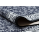 Runner anti-slip ROMANTIC gum Ornament grey 90cm