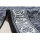 Runner anti-slip ROMANTIC gum Ornament grey 90cm