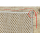 Alfombra sisal SION Marco 21782 Tejido plano ecru / beige - PRODUCTO DE SEGUNDA CLASE