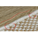 Alfombra sisal SION Marco 21782 Tejido plano ecru / beige - PRODUCTO DE SEGUNDA CLASE
