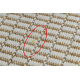 Alfombra sisal SION Marco 21782 Tejido plano ecru / beige - PRODUCTO DE SEGUNDA CLASE