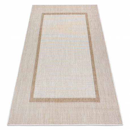 Alfombra sisal SION Marco 21782 Tejido plano ecru / beige - PRODUCTO DE SEGUNDA CLASE