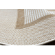 Alfombra sisal SION Marco 21782 Tejido plano ecru / beige - PRODUCTO DE SEGUNDA CLASE