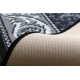 Runner anti-slip ROMANTIC gum Ornament grey 120cm