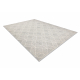Tapis JERSEY 19231 gris - géométrique structurelles, boucle BOHO - PRODUIT DE DEUXIÈME QUALITÉ