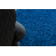 SHAGGY tapijt EFES s001 cirkel blauw 