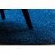 SHAGGY tapijt EFES s001 cirkel blauw 