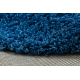 SHAGGY tapijt EFES s001 cirkel blauw 