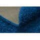 SHAGGY tapijt EFES s001 cirkel blauw 