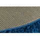 SHAGGY tapijt EFES s001 cirkel blauw 