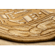Alfombra EXCELLENCE Luxor egipcio oro 