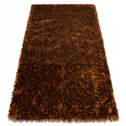 Tappeto SHAGGY INDIA Aurum AD500 choco marrone