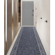Runner anti-slip GREK, greek gum Ornament grey 110cm