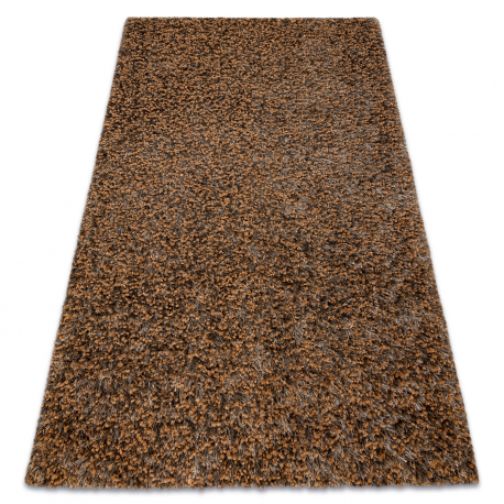 Tapis SHAGGY TAUPE D-280 marron / beige 
