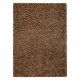 SHAGGY carpet TAUPE D-280 brown / beige 