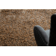 Tapis SHAGGY TAUPE D-280 marron / beige 