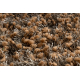 Tapis SHAGGY TAUPE D-280 marron / beige 