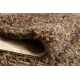 Alfombra SHAGGY TAUPE D-280 marrón / beige 