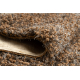 SHAGGY carpet TAUPE D-280 brown / beige 