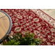 Runner Wool NAIN Ornament, flowers 144 51066 claret / beige