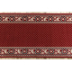 Chodnik NAIN wełniany Ornament 7500 51046 bordo / beż 