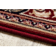 Läufer Wolle NAIN Ornament 7500 51046 rotwein / beige