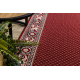 Chodnik NAIN wełniany Ornament 7500 51046 bordo / beż 