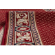 Uld løber NAIN Pynt 7500 51046 rødbrun / beige 