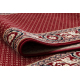 Chodnik NAIN wełniany Ornament 7500 51046 bordo / beż 