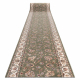 Läufer Wolle NAIN Blumen 7338 51088 grün / beige