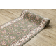 Läufer Wolle NAIN Blumen 7338 51088 grün / beige