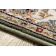 Läufer Wolle NAIN Blumen 7338 51088 grün / beige