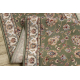 Läufer Wolle NAIN Blumen 7338 51088 grün / beige